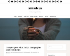 Amadeus Blogger Template