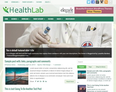 HealthLab Blogger Template