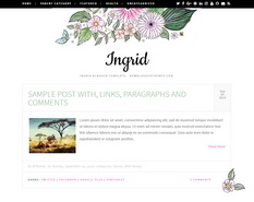 Ingrid Blogger Template