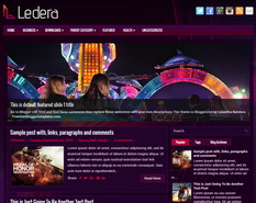 Ledera Blogger Template