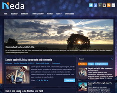 Neda Blogger Template