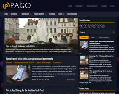 Pago Blogger Template