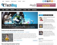 TechBlog Blogger Template