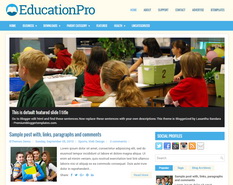EducationPro Blogger Template