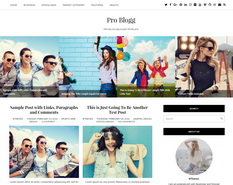 Pro Blogg Blogger Template