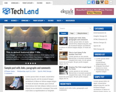 TechLand Blogger Template