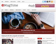 MagTime Blogger Template