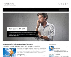 PersesMag Blogger Template