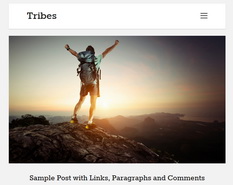 Tribes Blogger Template