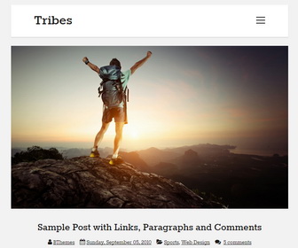 Tribes Blogger Template