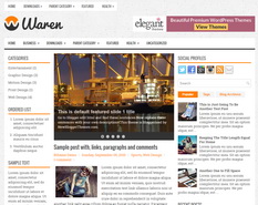 Waren Blogger Template