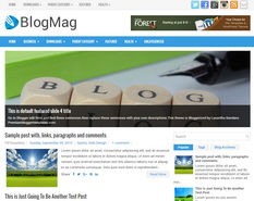 BlogMag Blogger Template