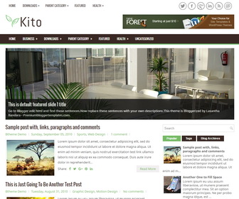 Kito Blogger Template