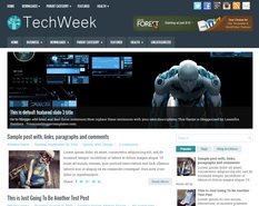TechWeek Blogger Template