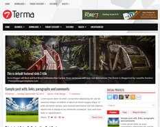 Terma Blogger Template