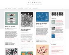 Hoarder Blogger Template