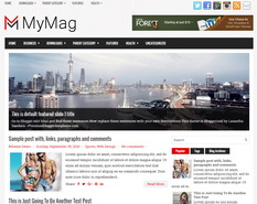 MyMag Blogger Template