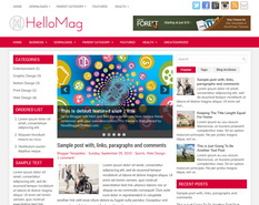 HelloMag Blogger Template