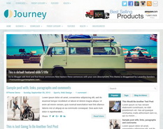 Journey Blogger Template