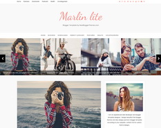 Marlin lite Blogger Template