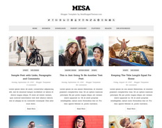 Mesa Blogger Template