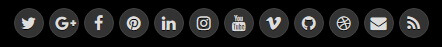 Social Buttons - NewsKey Blogger Template