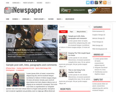 iNewspaper Blogger Template