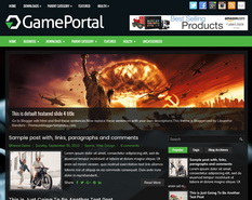 GamePortal Blogger Template