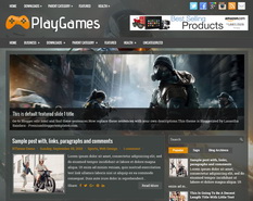 PlayGames Blogger Template