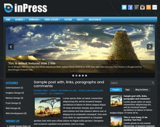 inPress Blogger Template