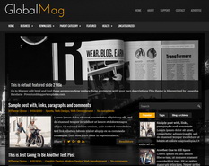 GlobalMag Blogger Template