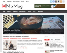 MixMag Blogger Template