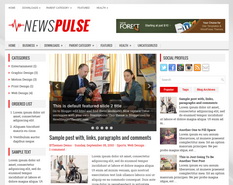 NewsPulse Blogger Template