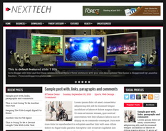 NextTech Blogger Template