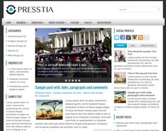 Presstia Blogger Template