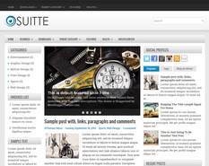 Suitte Blogger Template