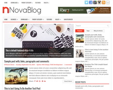 NovaBlog Blogger Template