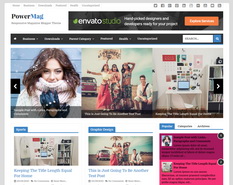 PowerMag Blogger Template