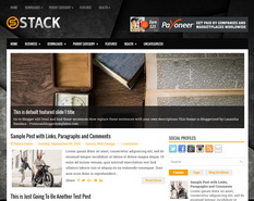 Stack Blogger Template