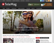 TeleMag Blogger Template