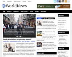 WorldNews Blogger Template