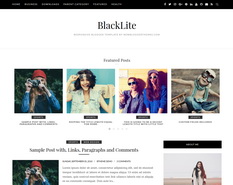 BlackLite Blogger Template