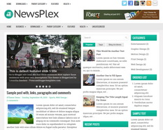NewsPlex Blogger Template