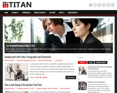 Titan Blogger Template