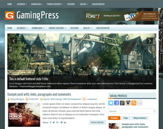 GamingPress Blogger Template