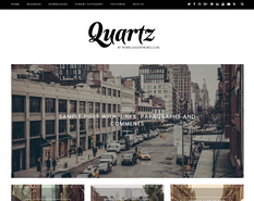 Quartz Blogger Template
