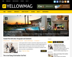 YellowMag Blogger Template