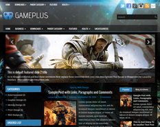 GamePlus Blogger Template