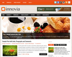 Innovia Blogger Template