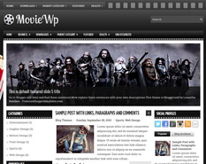 MovieWp Blogger Template